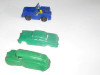 THREE PLASTIC VEHICLES - MIXED SCALES- EXC. - ON SALE- H50