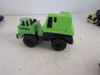 TONKA MINI PLASTIC CONSTRUCTION VEHICLE GREEN 1994 CRANE TRUCK TOY 3.25"L  H2