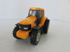 DIECAST FARM TRACTOR YELLOW 4" LONG UNBRANDED PULL BACK VEHICLE L17