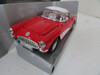 SUPERIOR DIECAST 1957 CORVETTE PULL BACK ACTION 5.25"L  VG BOXED  LotD