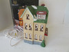 HOLIDAY EXPRESSIONS VILLAGE BUILDING TAVERN DICKENS LIGHTED 8.25"H LotD