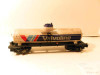 UMD TRAINS - VALVOLINE SINGLE DOME TANK CAR- BROKEN TOP -NO BOX -0/027 -H16