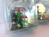 LOT OF 26 CHRISTMAS HOUSE TABLETOP MIRRORED HOLIDAY FIGURINES DECOR