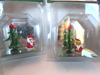 LOT OF 26 CHRISTMAS HOUSE TABLETOP MIRRORED HOLIDAY FIGURINES DECOR