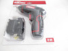HYPER TOUGH - 4 VOLT CORDLESS SCREWDRIVE W/BITS- NEW -
