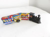 VINTAGE TIN PACIFIC UNION EXPRESS TOY ACCORDIAN TRAIN- FAIR- M14