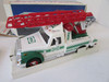 1994 HESS RESCUE TRUCK SIREN HORN LIGHTS FLASHERS BOXED MINT WHITE S1