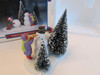 Lemax 63175 Porcelain Frosty Fun Building a Snowman Accessory Kids Trees