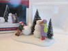 Lemax 63175 Porcelain Frosty Fun Building a Snowman Accessory Kids Trees