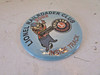 LIONEL RAILROADER CLUB 2002 INSIDE TRACK TIN PIN BUTTON BLUE   H19