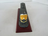 GREAT NORTHERN DIESEL TRAIN RESIN SCULPTURE ON 7.5"L DISPLAY BASE   LotD