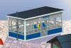 LIONEL ACCESSORY - 34102 - AMTRAK SHELTER  - 0/027 - NEW - B25