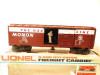 LIONELTRAINS - 9218 OPERATING MONON MAIL BOXCAR- NEW- H1C