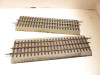 LIONEL FASTRACK 12032- 10" STRAIGHT TRACKS-2 SECTIONS- USED - S27