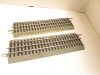 LIONEL FASTRACK 12032- 10" STRAIGHT TRACKS-2 SECTIONS- USED - S27