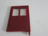 LIONEL PART - ORIGINAL POST-WAR 145-36 GATEMAN DOOR- NO INSERTS-BURGUNDY -SR95