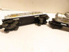 LIONEL POST-WAR TRAINS - 2465 / 6465 SUNOCO TANK CARS- 027- GOOD- HB13