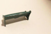 METAL BENCH- GREEN - APPROX 1 X 2" - VG - H12