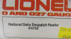 LIONEL TRAINS - 5702 NATIONAL DAIRY DESPATCH REEFER CAR- 0/027- NEW - S17