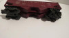 LIONEL POST-WAR - BURGUNDY 6456 LEHIGH VALLEY HOPPER CAR- D/C TRUCKS- VG -M50