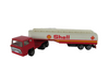 Majorette 364 Bernard Shell Tractor Trailer Diecast Plastic 1/100 France H3