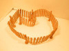 G SCALE ACCESSORY- ROLL OF FENCES - 2 3/4" X 32" -  EXC. - S31WW