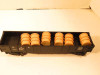 LIONEL POST-WAR TRAINS 6462 NYC GONDOLA W/BARRELS- 0/027- GOOD - M6