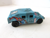 Maisto Diecast Humvee Amazing Spiderman Blue 1/40  H8