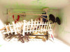 0/027 - SMALL MIX OF LAYOUT ACCESSORIES FOR 027/0- SOME LARGER- SALE - HB9