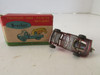 Vintage Miniature Hand Painted Antimony Red Wrecker Truck 2" Japan with Box H4