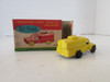 Vintage Miniature Hand Painted Antimony Yellow Oil Truck 2" Japan with Box H4