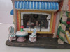 Lemax 2002 Carole Towne Porcelain Lighted Building Bistro 6.5"H