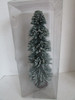 Snow Covered Pine Tree 11.5" tall with base