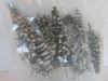 Grand Central Scenery Snow Covered Pine Trees Assorted 7 pc 3-9"H New
