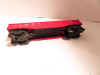 LIONEL POST-WAR ORIGINAL 6562 RED GONDOLA- EXC -027 - S31A