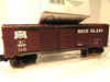 Lionel 6-19232 Rock Island Double Door Box Car Boxed 0 Gauge L/N - H1C