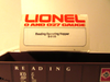 Lionel Trains 6-6105 Reading Operating Hopper Car MPC 0/027 Gauge L/N - H1C