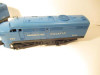 LIONEL TRAINS POST-WAR 205 MISSOURI PACIFIC AA SET W/METAL NOSE- 027- BXD- HB2