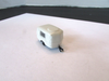 Diecast White Trailer Camper w/hitch HO Scale 1.5"L  H3