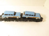 LIONEL TRAINS RTE 66 FLAT CAR W/TWO STATION WAGONS- STND 0 - EXC.- NO BOX - H1