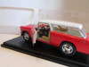 Kinsmart Diecast 1955 Chevy Nomad Red White 1/40 Pull Back  Lot-E