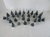 Lemax Village 29 Trees Winter Pines Snow Tipped Scenery 2.5" w/bases PR