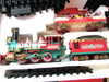 New Bright 181 Logger Bears Animated Musical Holiday Train Set Battery Works '96