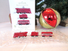 Hallmark Ornament Lionel Red Comet Set of 3 Pc 2009  L/N H36