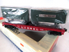 Lionel Trains 39423 3460 Lionel Lines Flatcar with Piggyback Trailers Boxed H1D