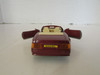 M.C. Toys  500SL Mercedes Benz Convertible 1/39  Scale Diecast Maroon   E1