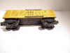 LIONEL TRAINS POST-WAR 6656 YELLOW STOCK CAR  - FAIR - 027 - M68