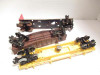 LIONEL  TRAINS-  3 CARS - DUMP / GONDOLA (BOTH MPC) EXPLODING-PARTS- ETC- M68