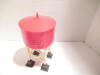 0/027 ACCESSORY - PLASTIC WATER TANK W/NON-MOVING SPOUT- 7" HIGH- GOOD-