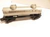 LIONEL POST-WAR TRAINS - 6465 TANK CAR- PAINTED FRAME/TRUCKS  027 - B1